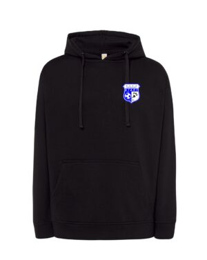 Bluza bawełniana czarna z kapturem Start Gózd
